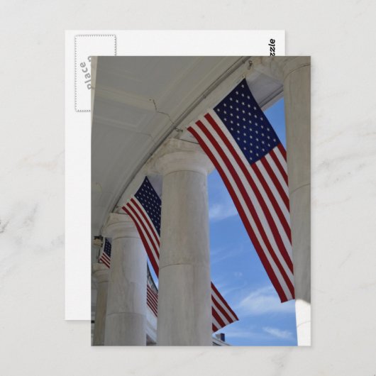 Carte Postale Flags (Devant / Derrière)