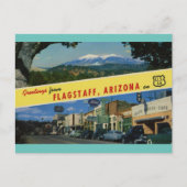 CARTE POSTALE FLAGSTAFF ARIZONA ON U.S. HWY. 66 POSTCARD (Devant)