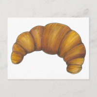 Flaky Hot Croissant Pâtisserie Français