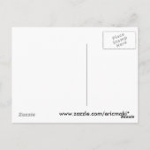 Carte Postale flamant (Dos)