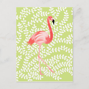 Carte Postale Flamant rose
