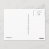 Carte Postale Flamant rose (Dos)