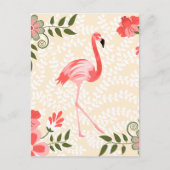 Carte Postale Flamant rose Bird (Devant)