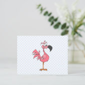 Carte Postale Flamant rose Fernando (Debout devant)