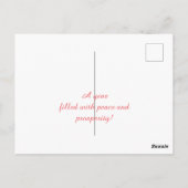 Carte Postale Flamant rose magnifiquement (Dos)