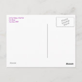 Carte postale Flamant rose rose (Dos)