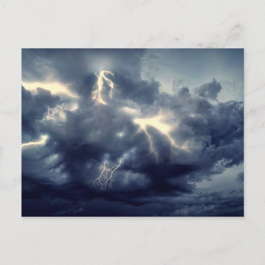 Carte Postale Flambeaux pendant l'orage (Devant)
