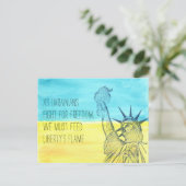 Carte postale Flame de Feed Liberty (Debout devant)