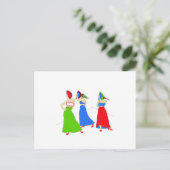 Carte Postale Flamenco (Debout devant)