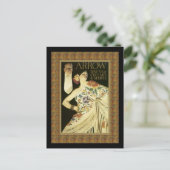 Carte Postale Flamenco Danse Fille Publicité (Debout devant)