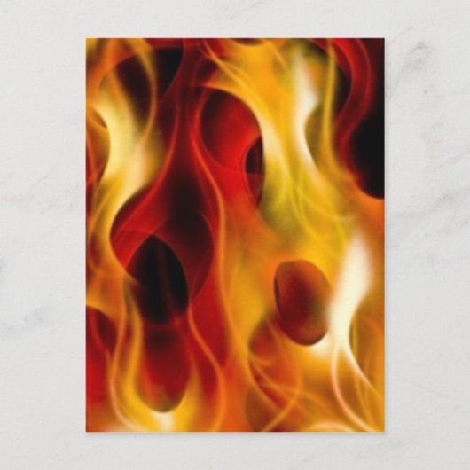 Carte Postale Flames (Devant)