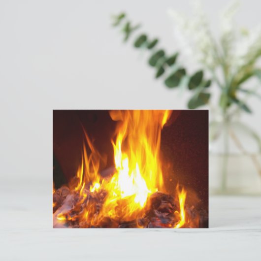 Carte postale Flames 012 (Debout devant)