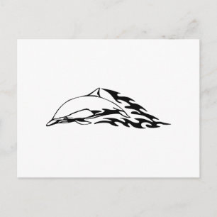 Carte Postale Flames de dauphin