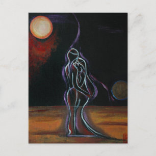 Carte Postale Flames jumelles