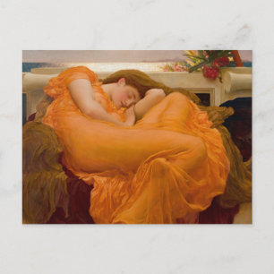 Carte Postale Flaming June - Frederic Lord Leighton