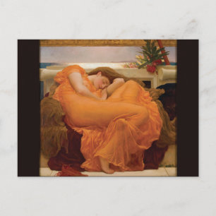 Carte Postale Flaming June par Frederic Leighton