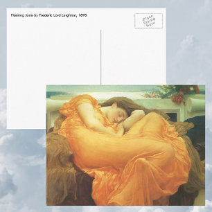 Carte Postale Flaming June par Lord Frederic Leighton