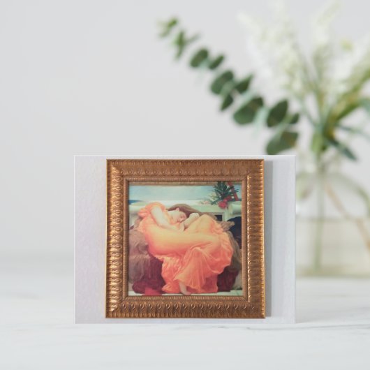 Carte Postale Flaming June (reproduction, photo) (Debout devant)