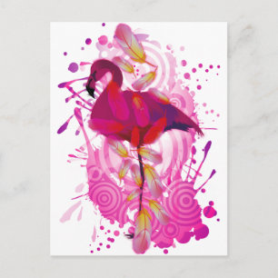 Carte Postale Flamingo