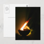 Carte Postale Flamme (Devant / Derrière)