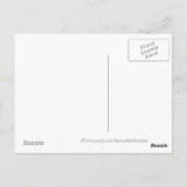 Carte postale flamme (Dos)