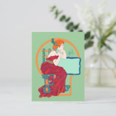 Carte Postale Flamme celtique (Debout devant)