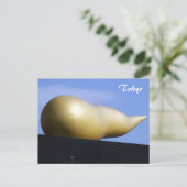 Carte Postale flamme d'or (Debout devant)