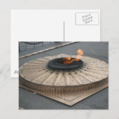 Carte Postale Flamme éternelle (Devant / Derrière)