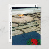 Carte Postale flamme éternelle jfk (Devant / Derrière)