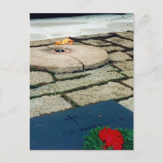 Carte Postale flamme éternelle jfk (Devant)