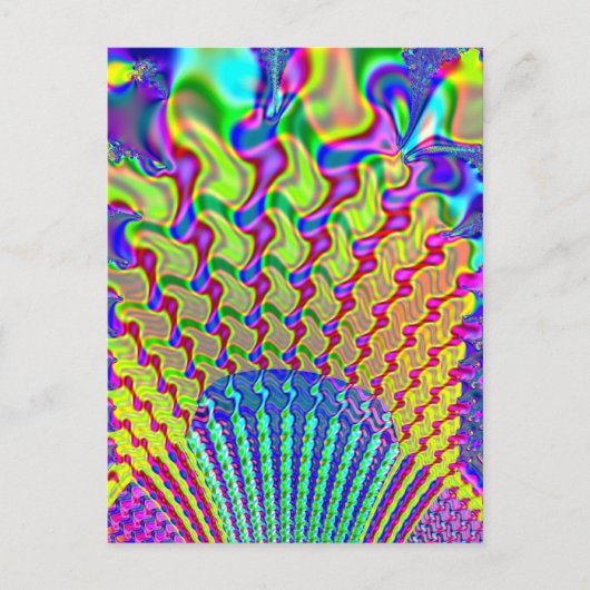 Carte Postale Flamme olympique (Devant)