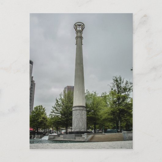 Carte Postale Flamme olympique (Devant)