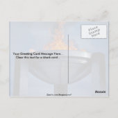 Carte Postale flamme olympique Extraordinaire (Dos)
