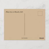 Carte Postale Flammes à Bamako Mali (Dos)