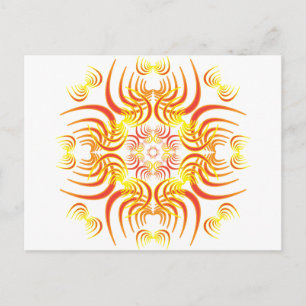 Carte Postale Flammes Spikes