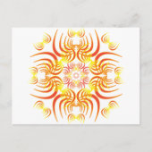 Carte Postale Flammes Spikes (Devant)