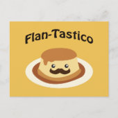 Carte Postale Flan-Tastico ! Flan mignon (Devant)