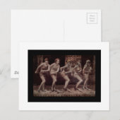 Carte Postale Flapper Era Dancing Girls (Devant / Derrière)