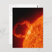 Carte Postale Flare solaire (Devant / Derrière)