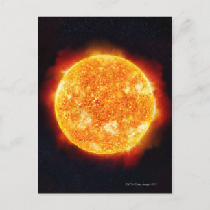 Carte Postale Flares solaires