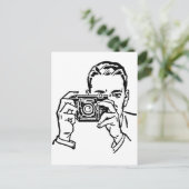 Carte Postale Flash de sourire (Debout devant)