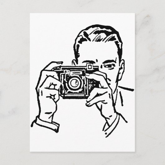Carte Postale Flash de sourire (Devant)