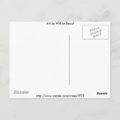 Carte postale Flash Tattoo (Dos)