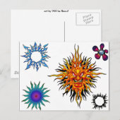 Carte postale Flash Tattoo (Devant / Derrière)