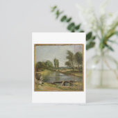 Carte Postale Flatford Lock, 1810-11 (huile sur papier sur toile (Debout devant)