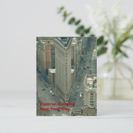 Carte Postale Flatiron Building (Debout devant)