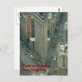 Carte Postale Flatiron Building (Devant / Derrière)