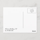 Carte Postale Flatiron Building (Dos)