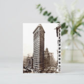 Carte Postale Flatiron Building 1910 (Debout devant)