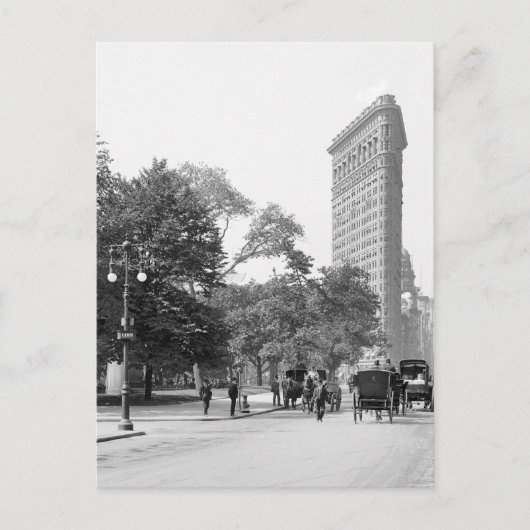 Carte Postale Flatiron du 5e, New York : 1906 (Devant)